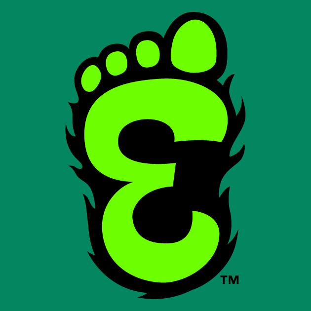 Eugene Emeralds 2013-Pres Cap Logo vinyl decal